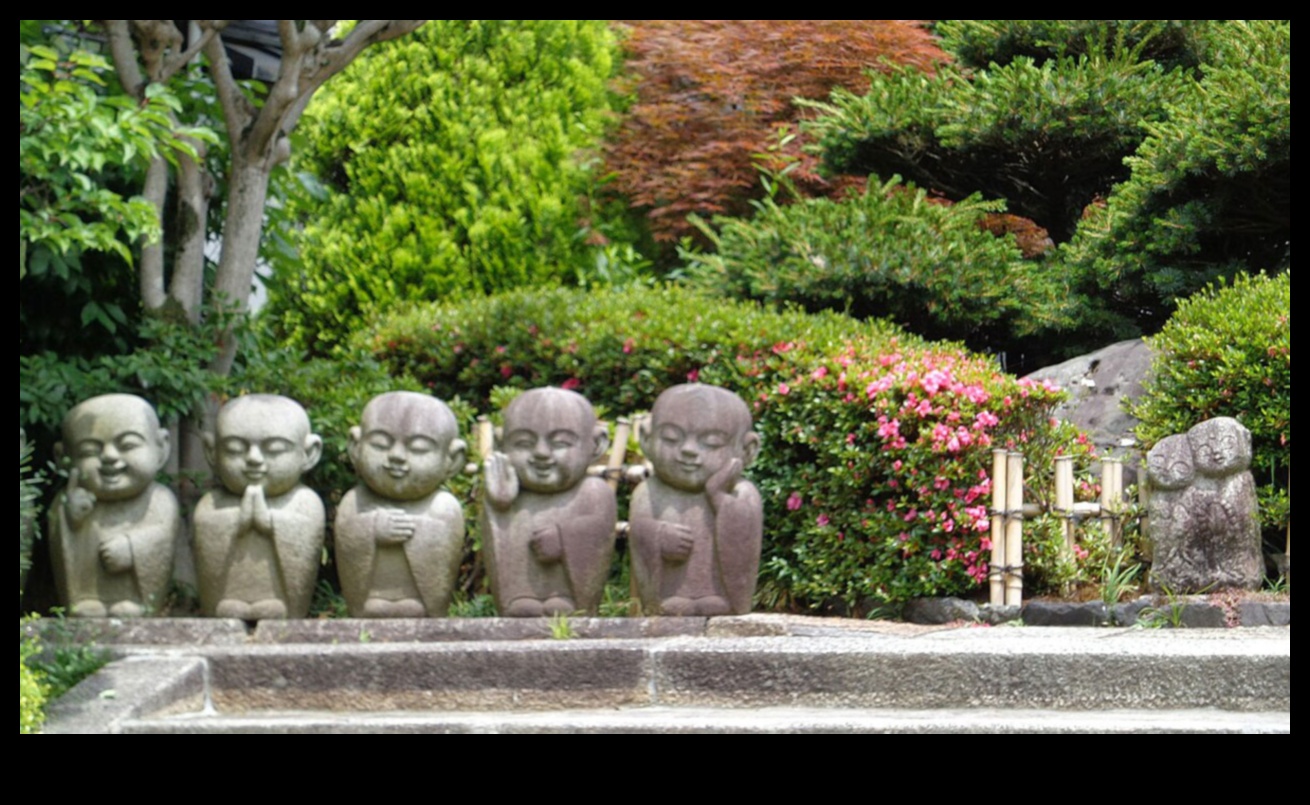 Armonia în piatră: sculpturi de grădină japoneză