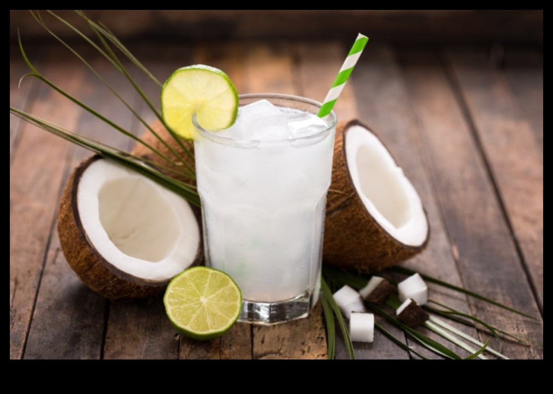 Boost nutrient: hrănindu -ți corpul cu înghițitură de apă pură de nucă de cocos