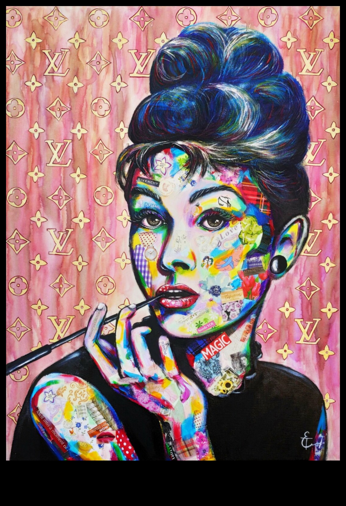 Celebrity Splash: Hollywood Glamour in Pop Art Portreture