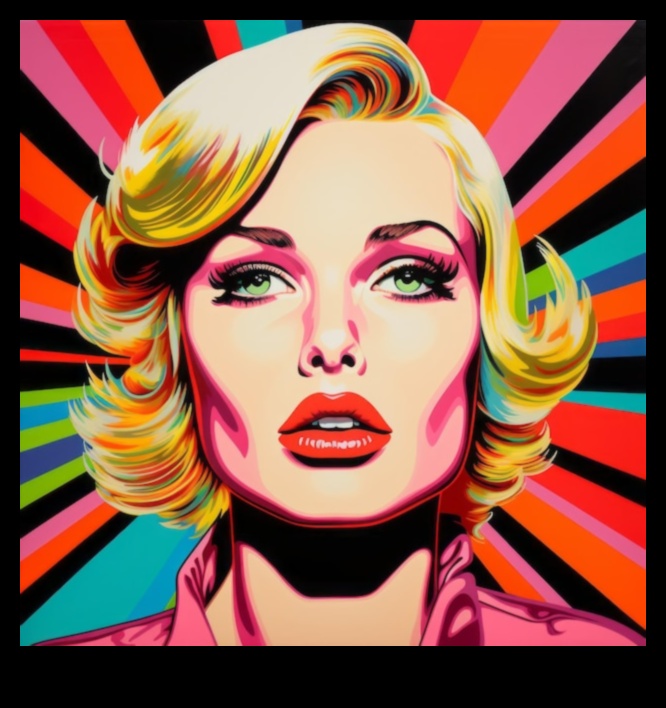 Celebrity Splash: Hollywood Glamour in Pop Art Portreture