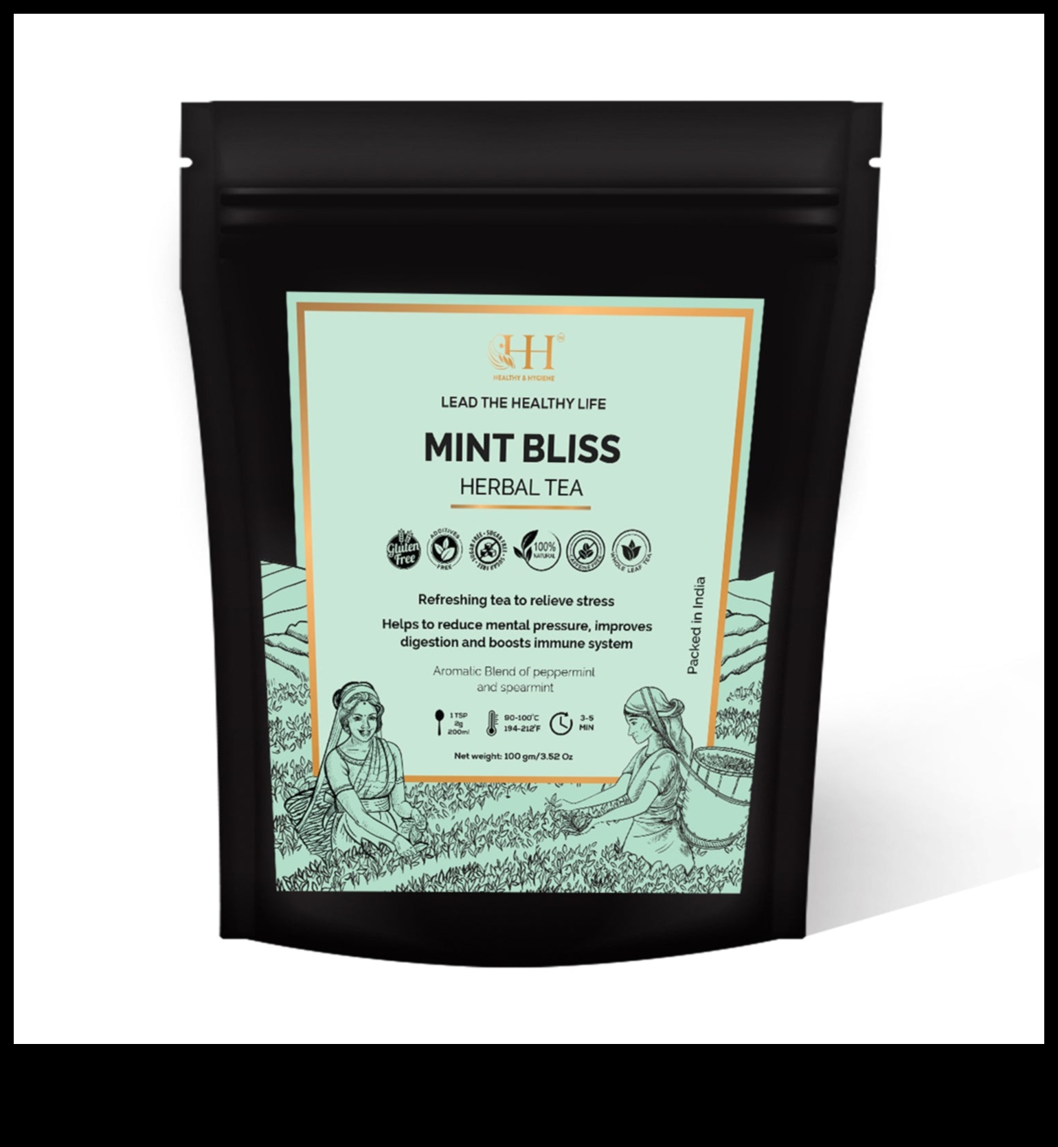 Morning Mint Bliss: Kickstart -ți ziua cu ceai proaspăt de mentă